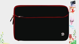 Dell Laptop 17 inch sleeve case for Dell Inspiron i17R-2617MRB Dell Studio s1747-2839CBK (Black-Red)