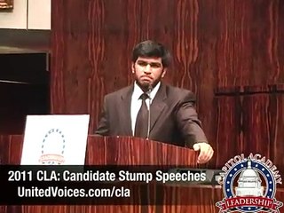 CLA Students Deliver Political Stump Speeches