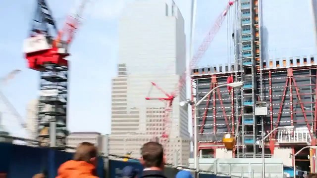 Link-Belt FMC Diesel Tower Cranes Working