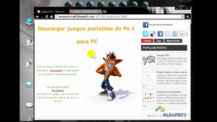 Descargar juegos de PlayStation para pc (Mediafire) 2015