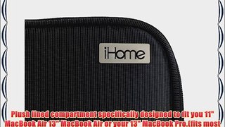 iHome Smart Brief: 13 inch Laptop Briefcase for Mac Black