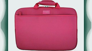 PC Treasures SlipIt! Pro 17-Inch Neoprene Case with Zipperd Pockets - Pink