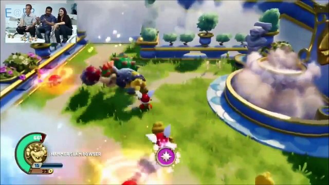 #Skylanders Superchargers : #Bowser & #DonkeyKong Gameplay FOOTAGE #E32015