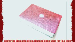 Baby Pink Diamante Blingdiamond Bling Style for 13.3-inch Macbook Air 13.3 2010-2011-2012 Models