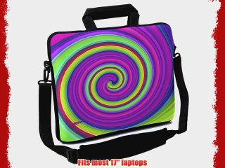 Download Video: Designer Sleeves 17-Inch 60's Butterfly Executive Laptop Bag (17ES-60B)