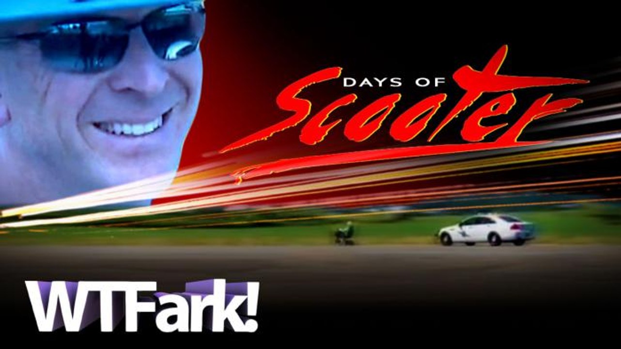 DAYS OF SCOOTER: 80-yo Lady In Motorized Scooter Leads State Trooper On Low-Speed Chase