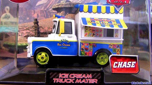 Ice Cream Truck Mater Cars 2 Chase Edition Diecast Mater's Ice-Cream n Treats 2013 Disney Store