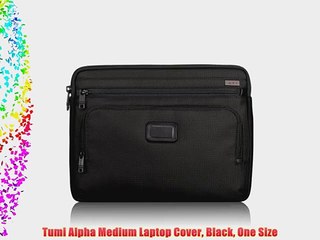 Tumi Alpha Medium Laptop Cover Black One Size