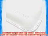 Snugg Macbook Pro 15 Case - Leather Sleeve with Lifetime Guarantee (White) for Apple Macbook