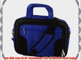 rooCase HP TouchSmart TX2-1270US 12.1-Inch Laptop Carrying Case - Dark Blue / Black Deluxe