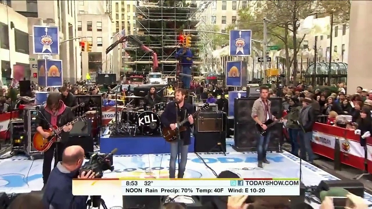 Kings Of Leon - The End (Live On Today Show)
