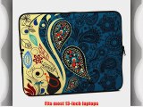 Designer Sleeves Paisley Fashion Sleeve for 13-Inch Laptop Blue (13DS-PF)