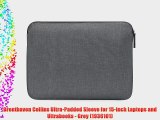 Brenthaven Collins Ultra-Padded Sleeve for 15-inch Laptops and Ultrabooks - Grey (1936101)