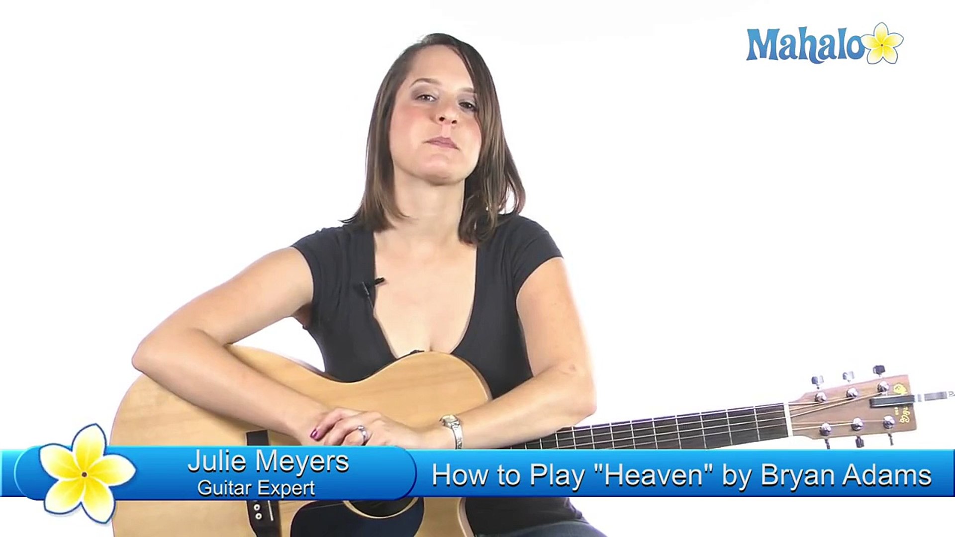 How to Play "Heaven" by Bryan Adams on Guitar - video Dailymotion