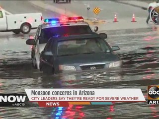 Monsoon concerns in Arizona
