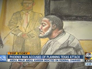 Indictment: Man helped 2 Phoenix men plan shooting at Texas cartoon contest