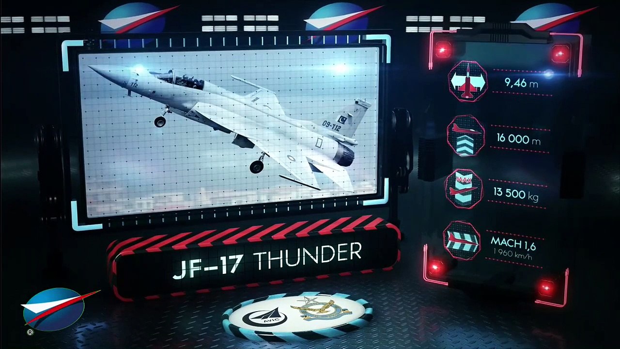Pakistan Air Force's JF-17 Thunder at Paris Air...