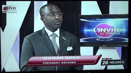 Le Président Momar NDAO invite du jour de la TFM