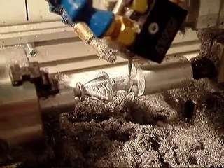 CNC Fräse/Fräsmaschine: 3D CNC Fräsen mit Drehachse Drehtisch Flacon Aluminium