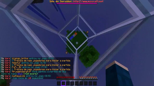 Minecraft SkyWars - Partida Épica