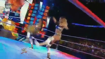 Cameron and Naomi vs Aj Lee and Tamina