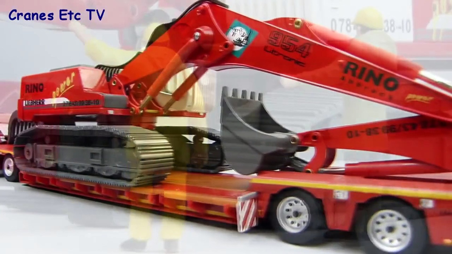 Conrad Liebherr R 954 Bv Demolition Excavator Rino By Cranes Etc Tv Video Dailymotion