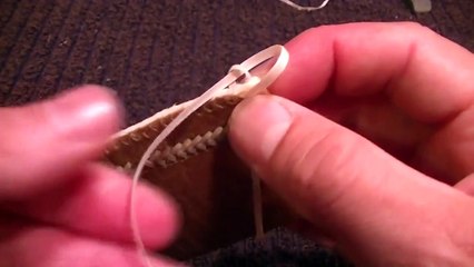 Costura de Borde dentada (Cosido de Puntada - Baggin's Stitch) "El Rincón del Soguero"