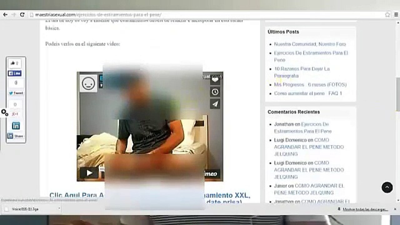 ejercisio para agrandar el pene