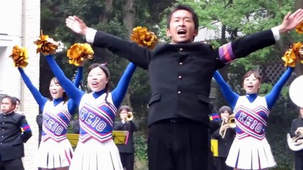 慶應義塾大学応援チャンスパターンメドレー　慶早合同応援デモンストレーション2013