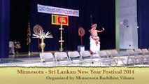 Minnesota Sri Lankan New Year 2014 - Sri Lankan Traditional Welcome Dance - Asadrusha Vannama