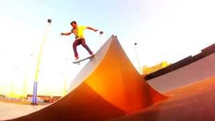 QES 60 seconds redbull skateboarding qatar 2014 HD