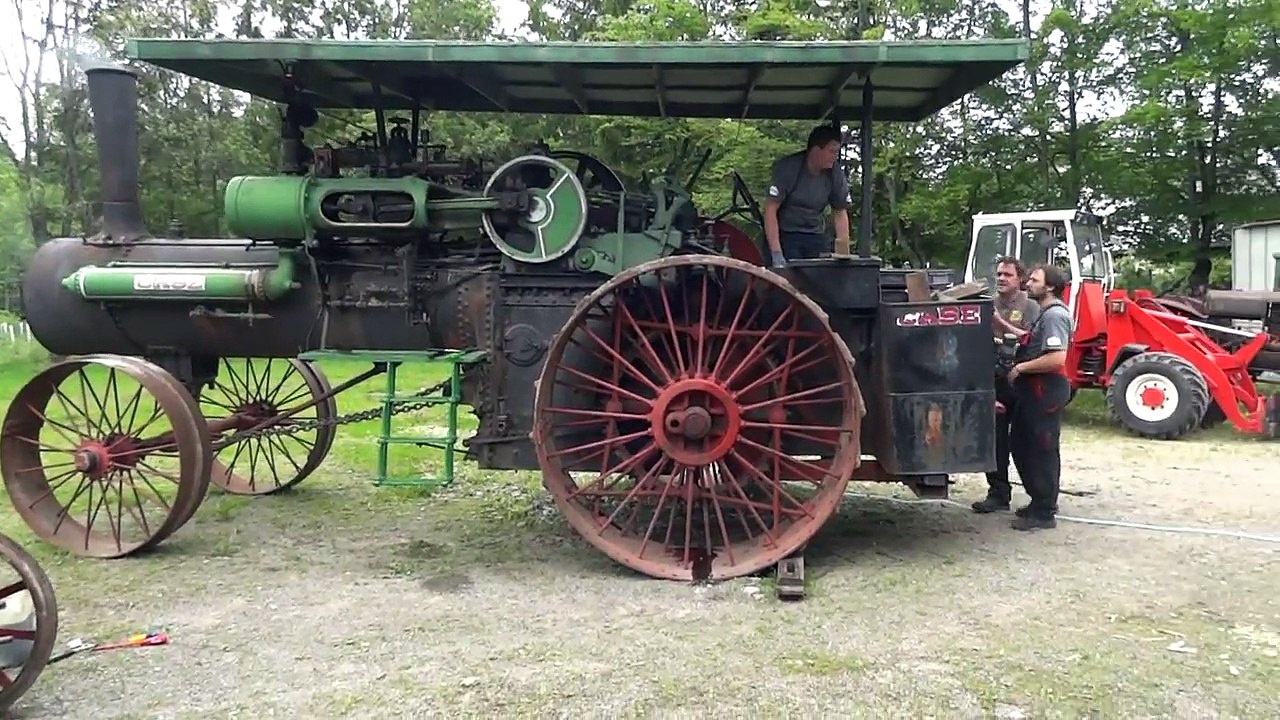 Fire up the Case 65HP Steam Engine