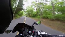 kawasaki ZZR 600 vs. GSXR 750!!!