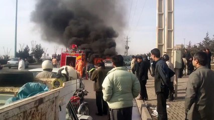 Iran Fire Fighter FAIL ایران زنجان