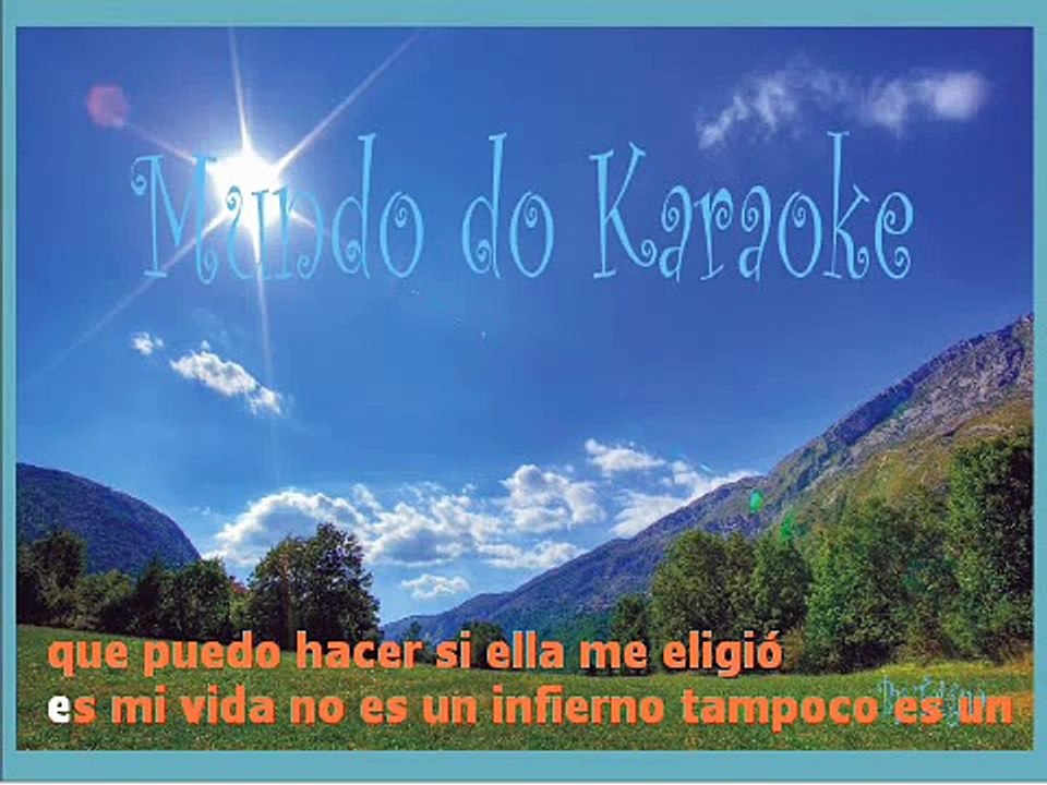 Salvatore Adamo - Es Mi Vida - Karaoke