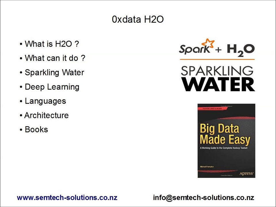 An introduction to 0xData H2O