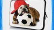 17 inch Rikki KnightTM English Bulldog Puppy Sports Design Laptop Sleeve