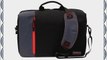 CODi Ultra Lite Hybrid Messenger for Laptops up to 15.6 Inches Black with Red/Grey Accents