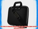 Cady Messenger Cube JET BLACK Ultra Durable Tactical Leather -ette Bag Case fits Lenovo Yoga