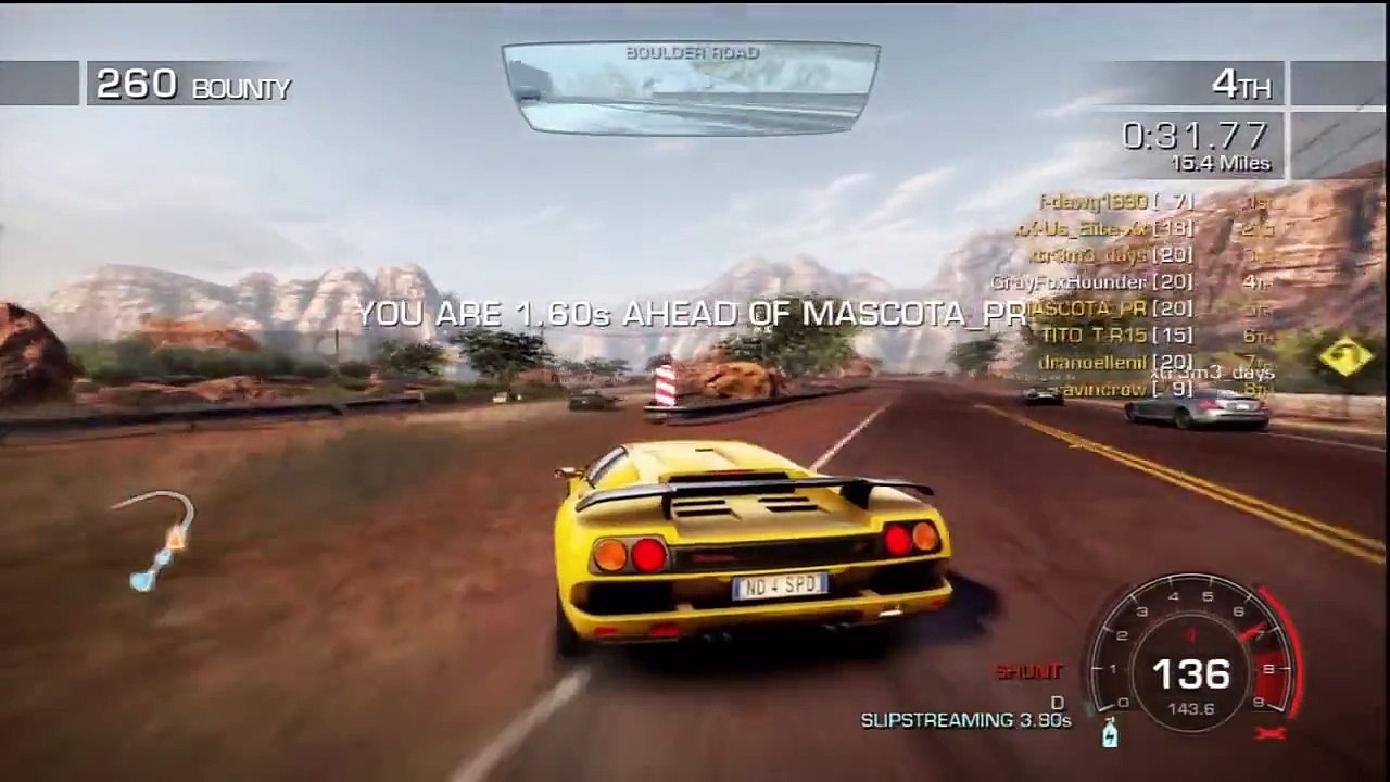 Need for Speed: Hot Pursuit Online Race: Lamborghini Diablo SV [HD]