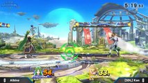 Super Smash Bros. Wii U - Best of 3 - Albino (Palutena) vs. SDL. Ken (Zero Suit Samus)