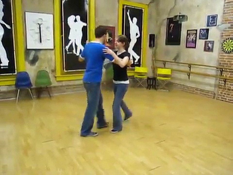 lindy hop, charleston, yo-yo with turn, jig kicks, swivels with variations