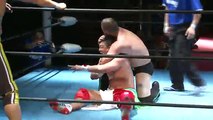 Kaji Tomato & Makoto Oishi vs. Ryuichi Sekine & Daigoro Kashiwa (K-DOJO)