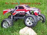 rc boats and traxxas stampede water bashing