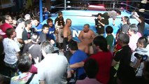 Genichiro Tenryu & Kengo Mashimo vs. Saburo Inematsu & Ryuichi Sekine (K-DOJO)
