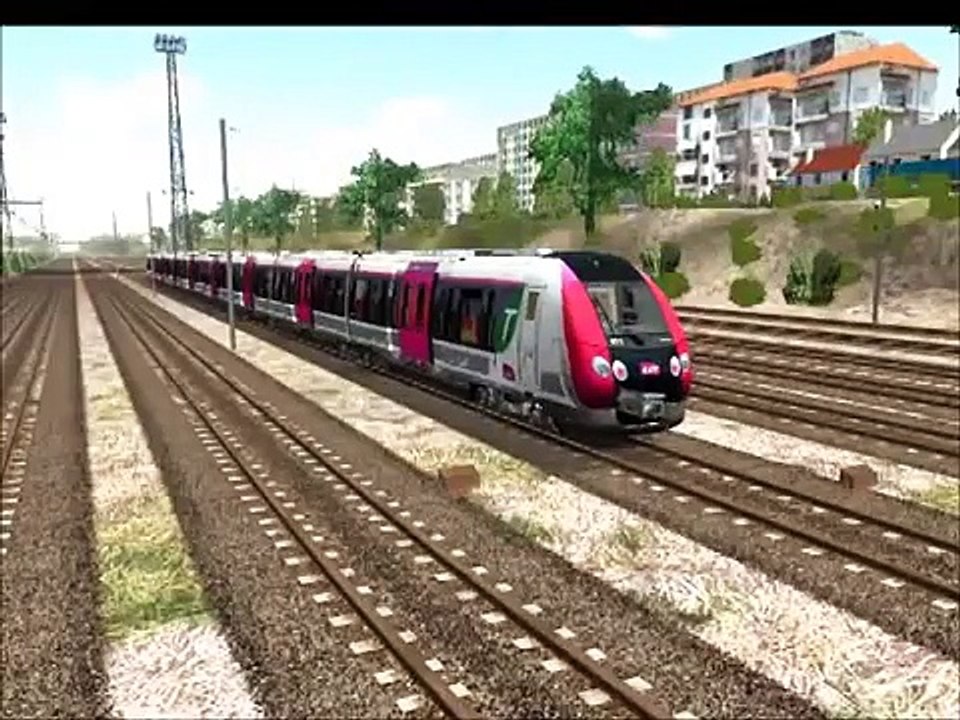 Présentation de la Z 50000 pour le jeu Microsoft train simulator