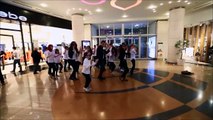 PSY【GENTLEMAN】World's 1st flash mob in shopping mall!