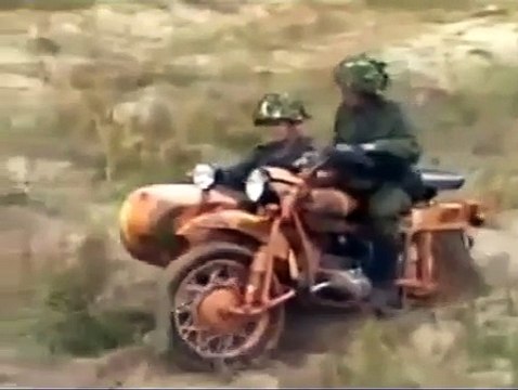 Ural Sidecar (Russian Military Motorcycle)