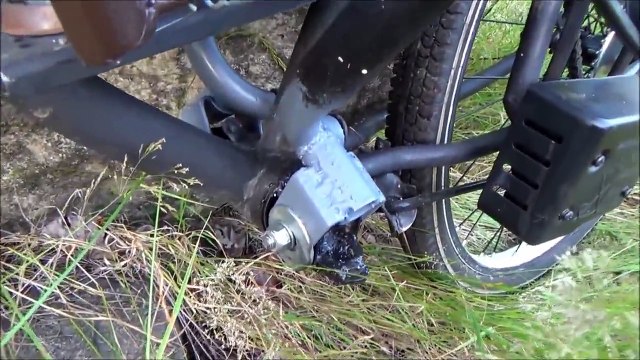 Homemade Motorized bike! (Not made from a kit)