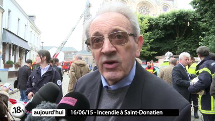 Emission spéciale incendie Saint-Donatien